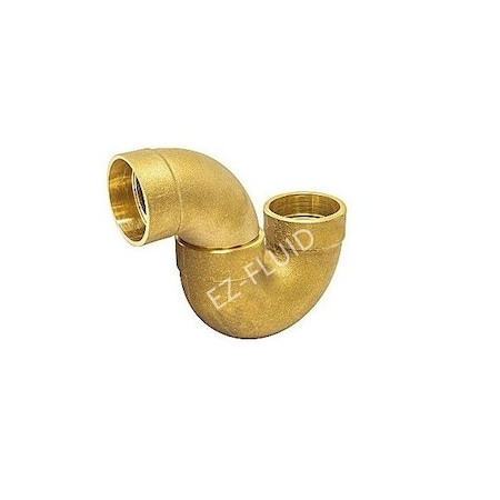 Ez-Fluid 2 DWV COPPER CAST BRASS P-TRAP EZDP67